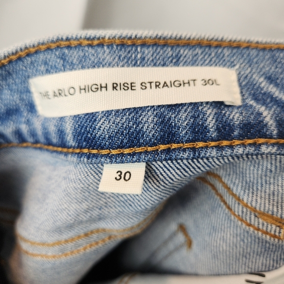 Aritzia Denim Forum Arlo High Rise Straight size 30 in EUC - Picture 11 of 13
